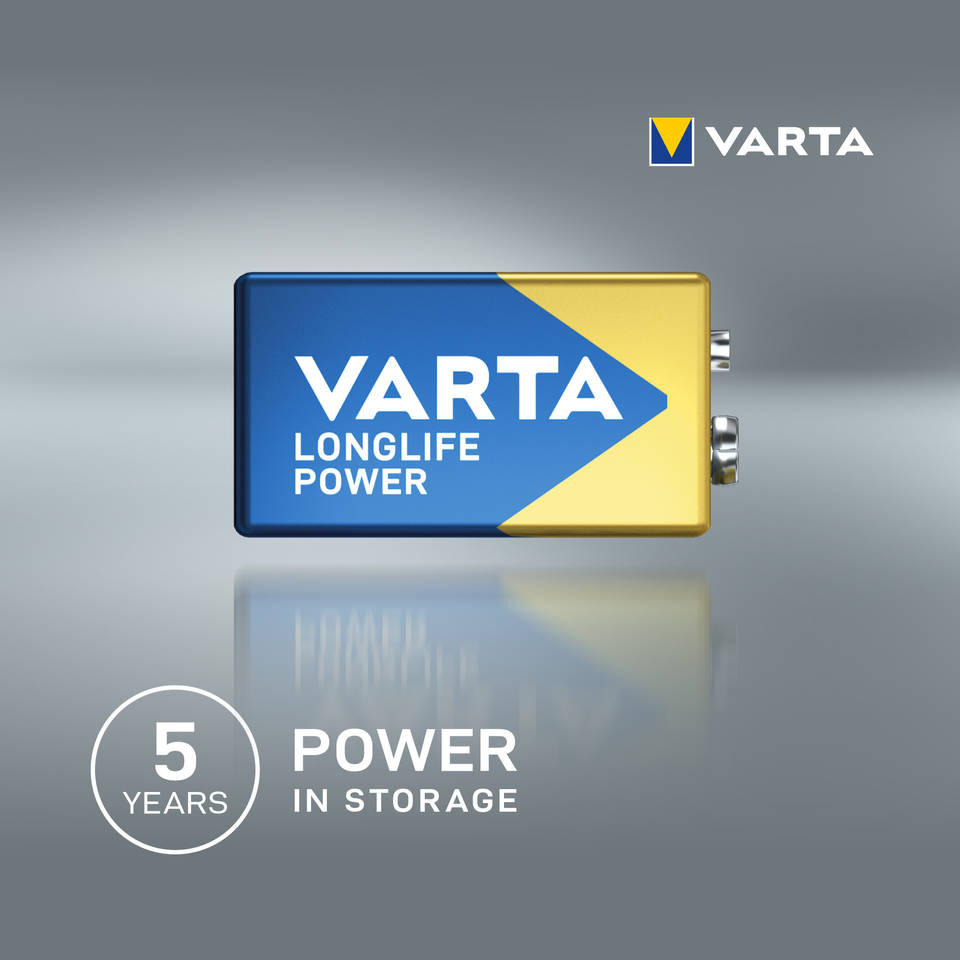 VARTA Longlife Power 9V Blister batterij