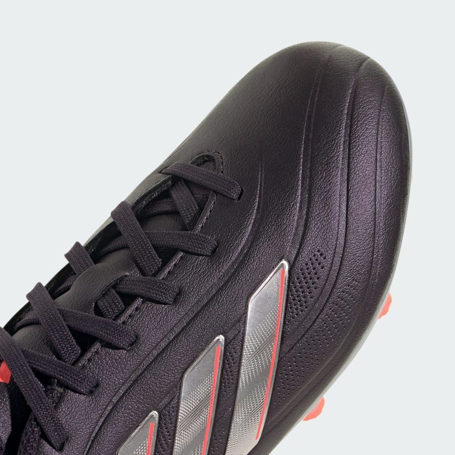 adidas Copa Pure 2 League FG Vivid Horizon - Aurora Black/Argenté/Turbo Enfant