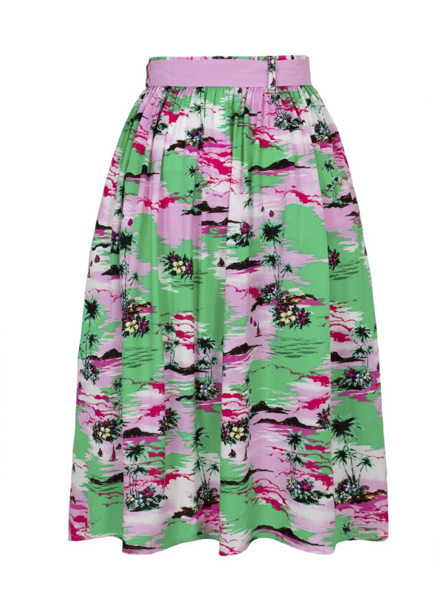 Kai Skirt | Hell Bunny Jupe mi-longue