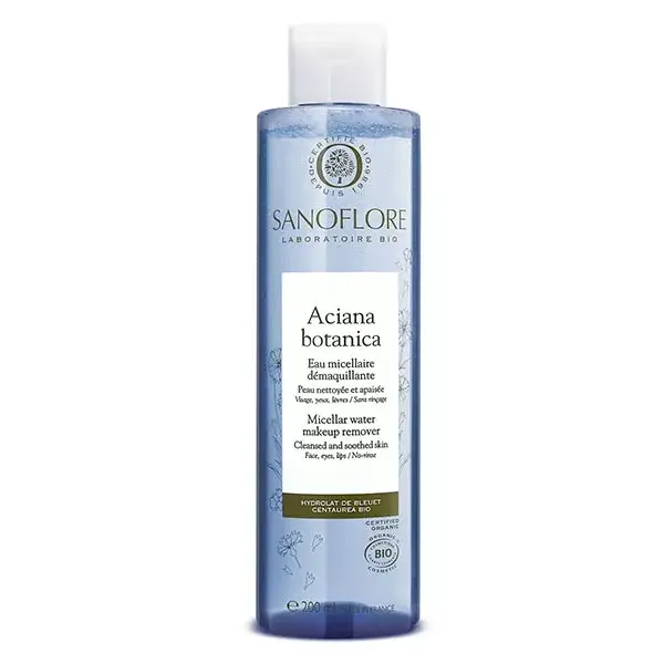 Água Micelar Demaquilante Sanoflore Aciana Botanica 200ml