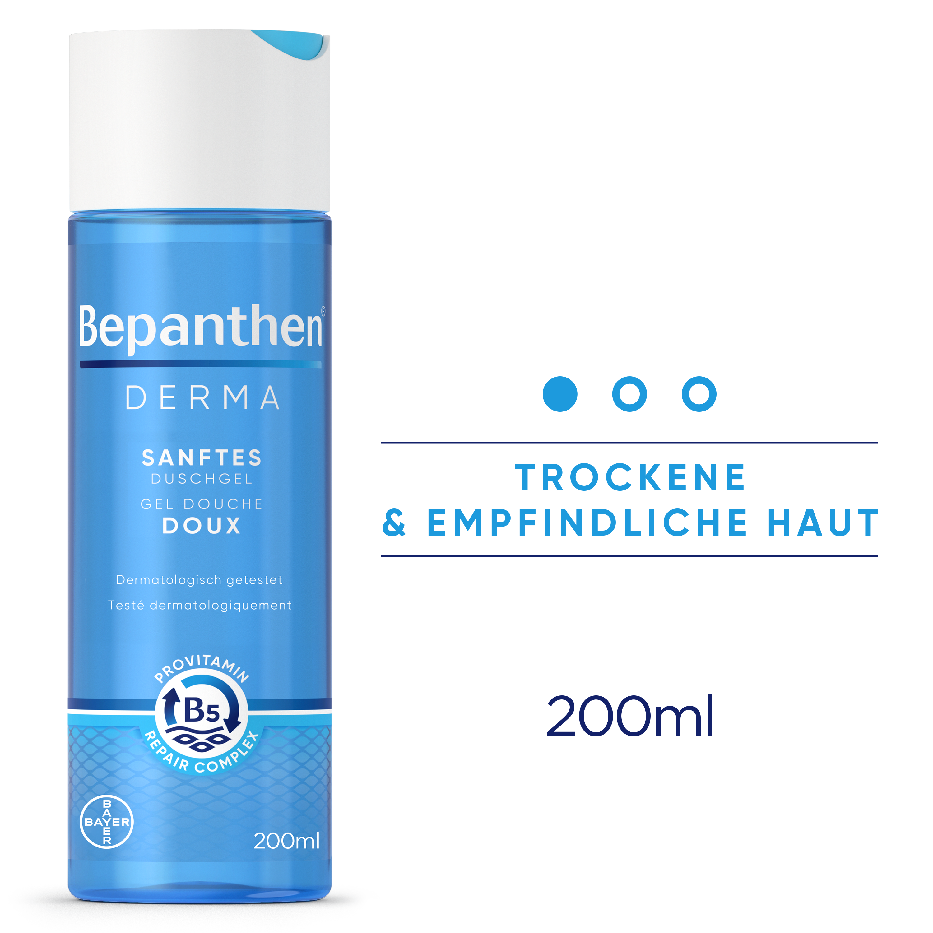 BEPANTHEN Bepanthen DERMA Sanftes Duschgel Fl 200 ml