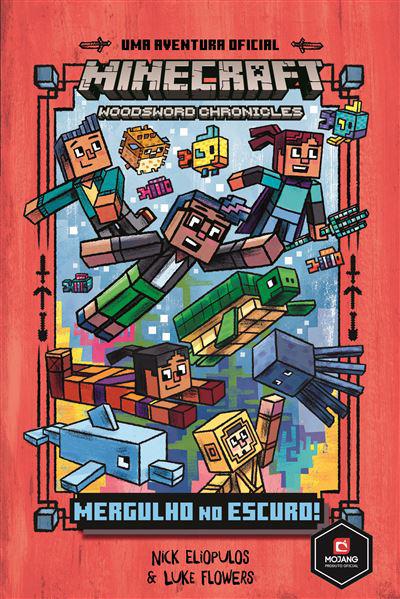 Mergulho no Escuro!de Nick Eliopulos e Luke Flowers Minecraft N.º 3