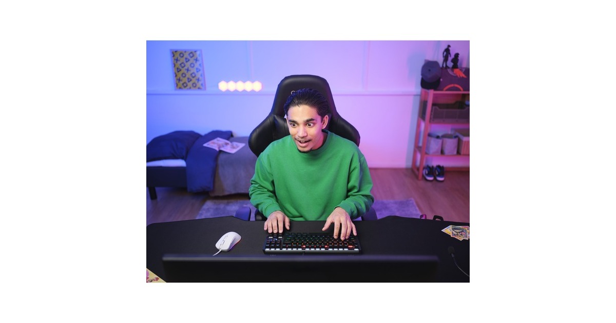 TrustGXT 924W Ybar+ gaming muis met hoogwaardige prestaties  (Wit, RGB, 25.600 dpi, Tweedekans)