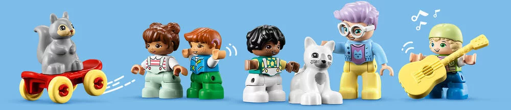 LEGO®DUPLO®MA VILLE 10993 - LA CABANE DANS L’ARBRE 3-EN-1