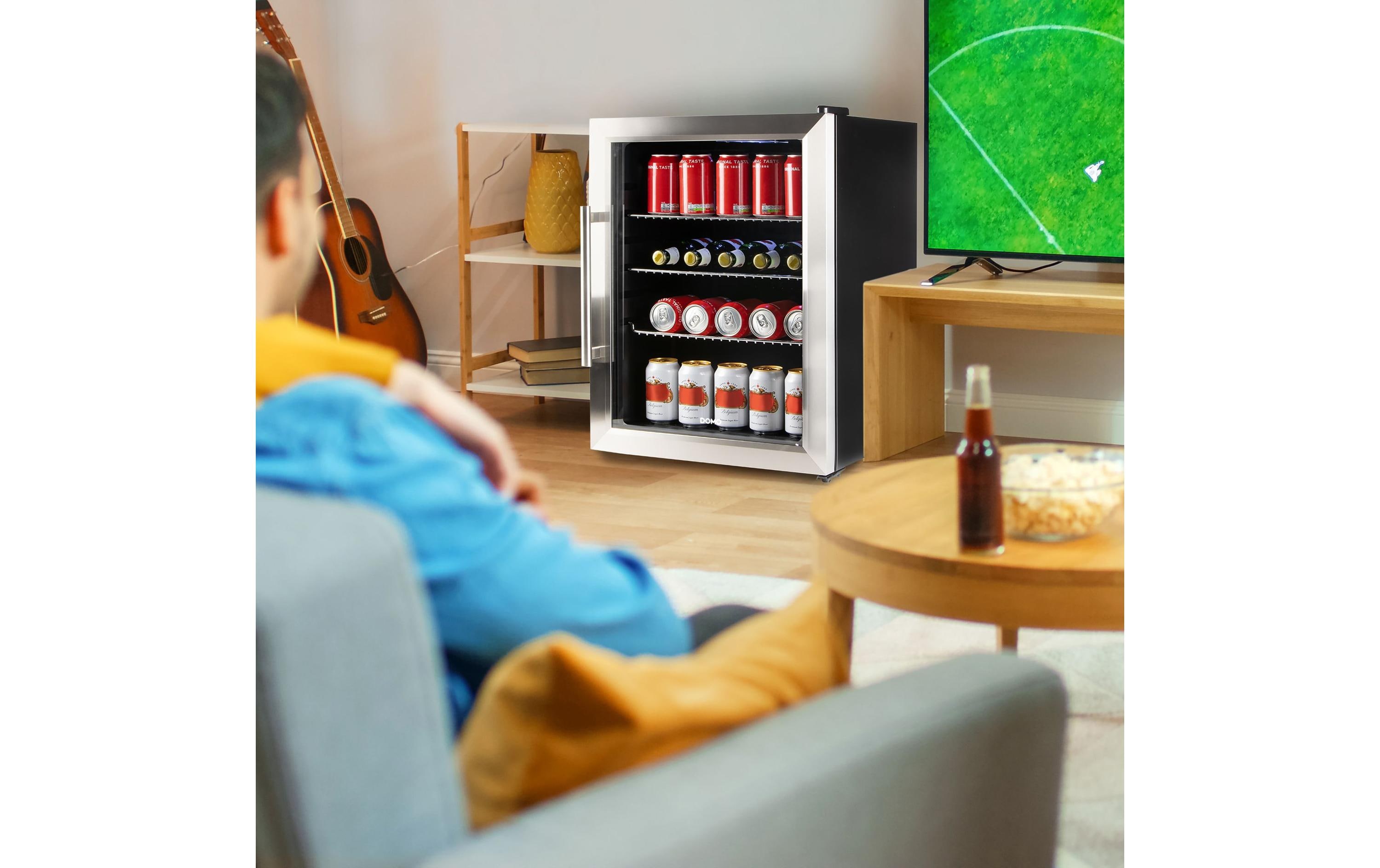 Gewerbekühlschrank DO91609BK Rechts/Wechselbar<br>Kompakter Bar-Kühlschrank