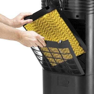 TROTEC PAE 50 Aircooler 4-in-1 Mobile Klimaanlage Klimagerät Ventilator Luftreiniger 20 L Tank 4 Gebläsestufen Timer Ionisator Luftbefeuchter Luftkühler