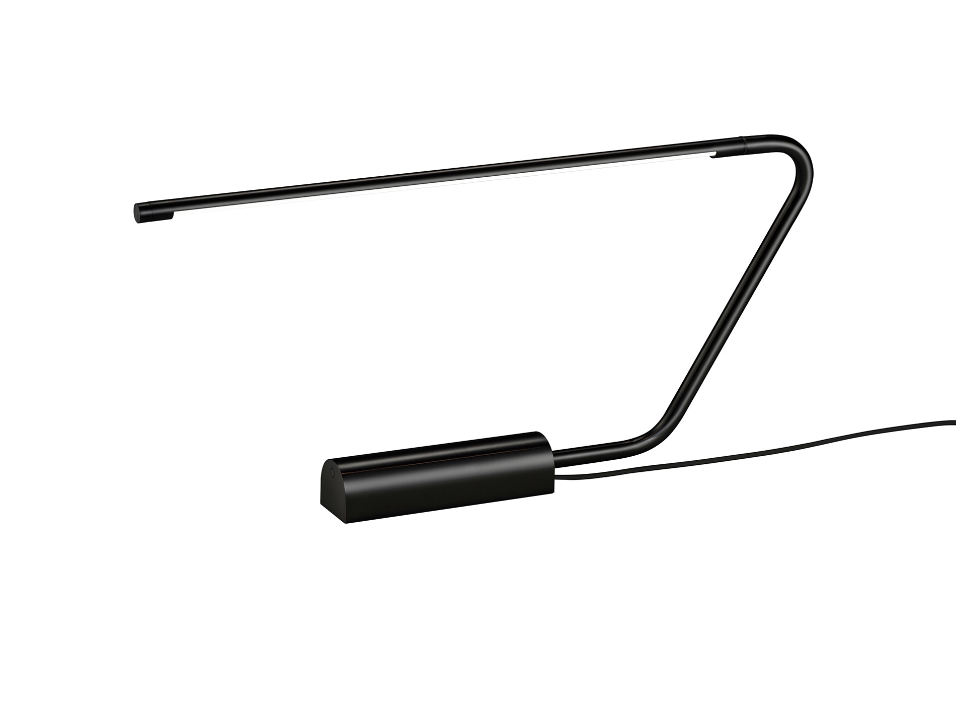 TRIO LED Tischlampe TRS OLEA schwarz