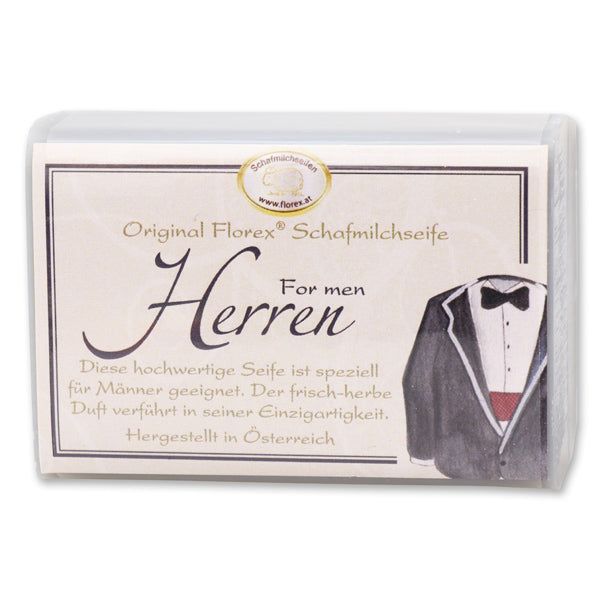 Florex - Schafmilchseife eckig Herrenseife