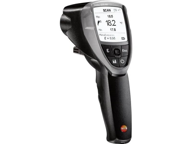 testo 835-H1 Infrarødt termometer Optik (termometer) 50:1 -30 -  600 °C Kontaktmåling