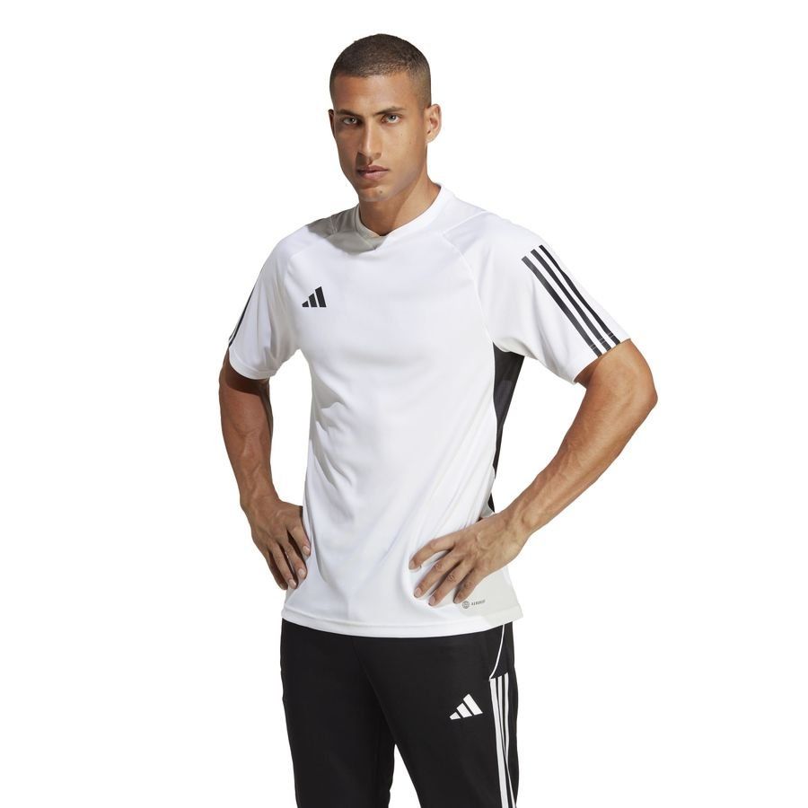 adidas T-shirt d'Entraînement Tiro 23 Competition - Blanc/Noir