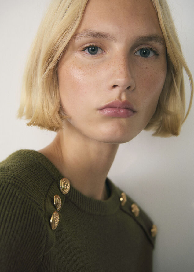 MANGO SWEATER. -- ARTURO Beige - khaki