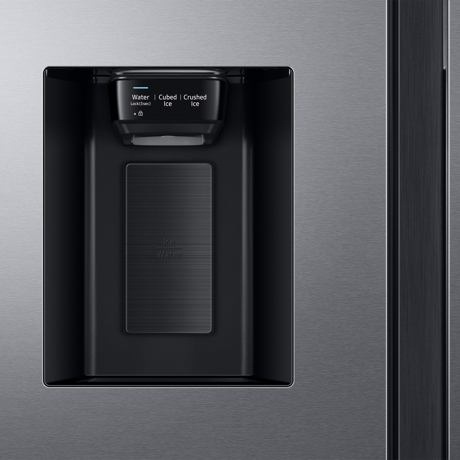 SAMSUNG Side-by-Side Kühl-Gefrierkombination RH68B8520S9/EG - Edelstahl - F