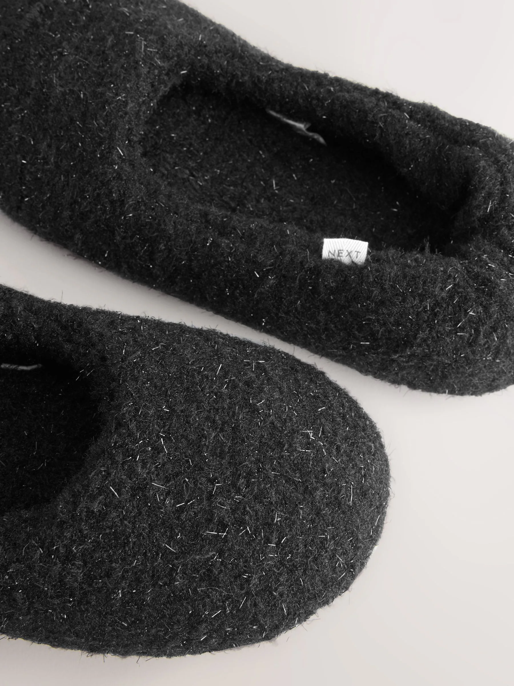 Zwarte glitter - Ballet Flat Slippers