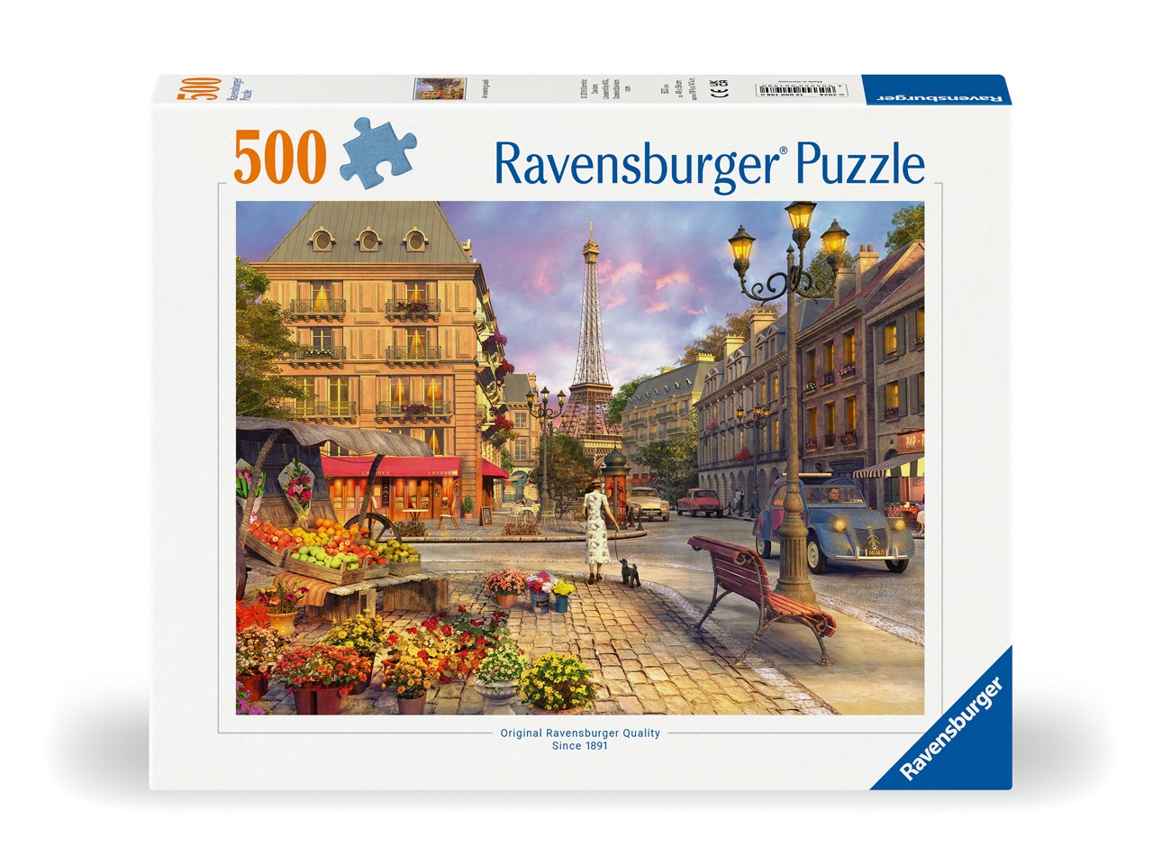 Ravensburger - Puslespil An Evening Walk 500 brikker