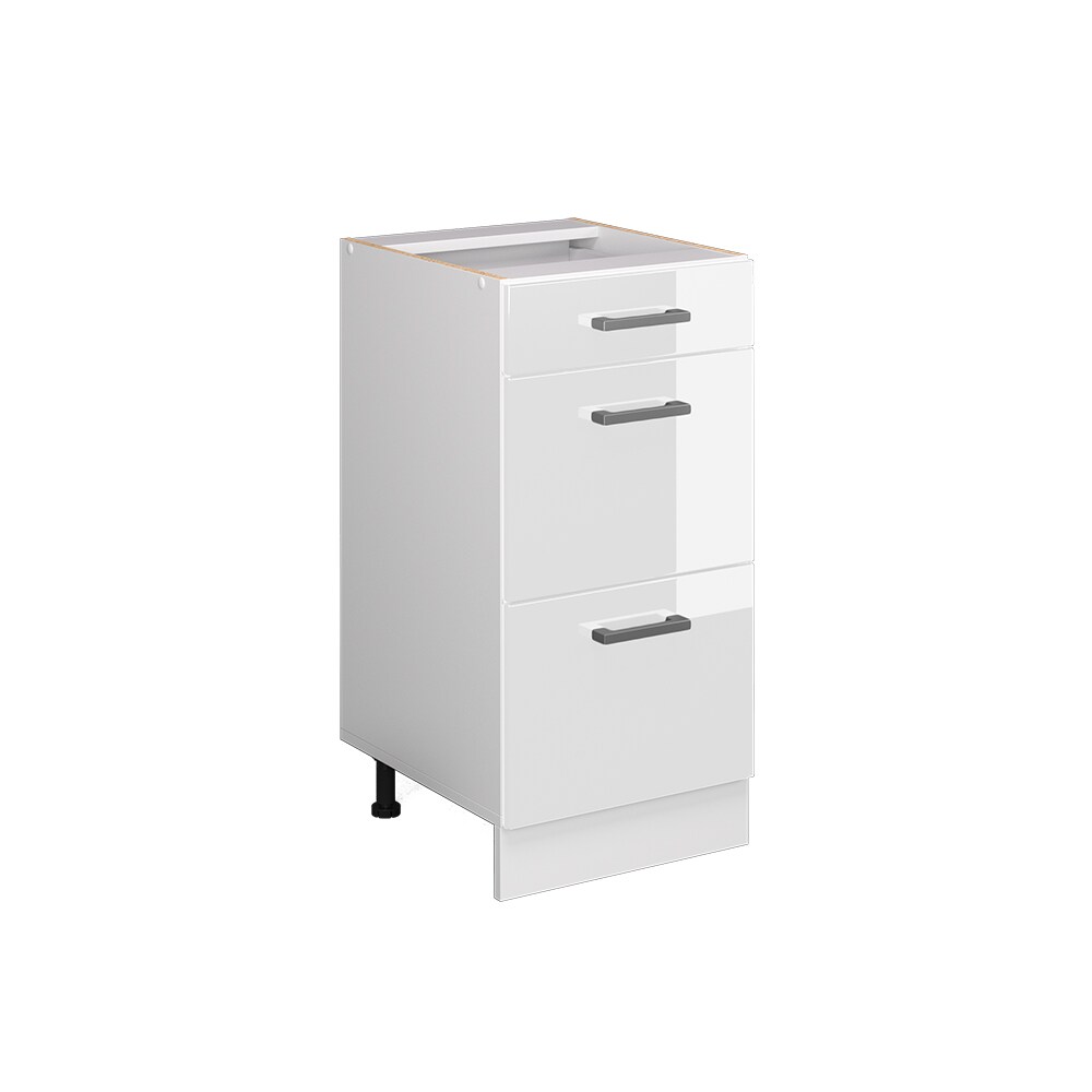 Vicco Schubladenunterschrank Küchenschrank Küchenzeile R-Line 40 cm Weiß Schublade