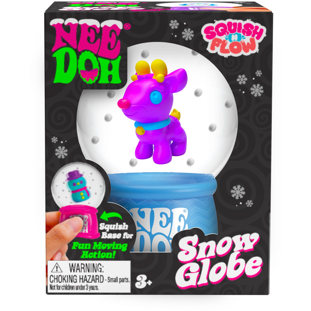 Køb NeeDoh Squish N Flow Snow Globe 3 Asst. CDU