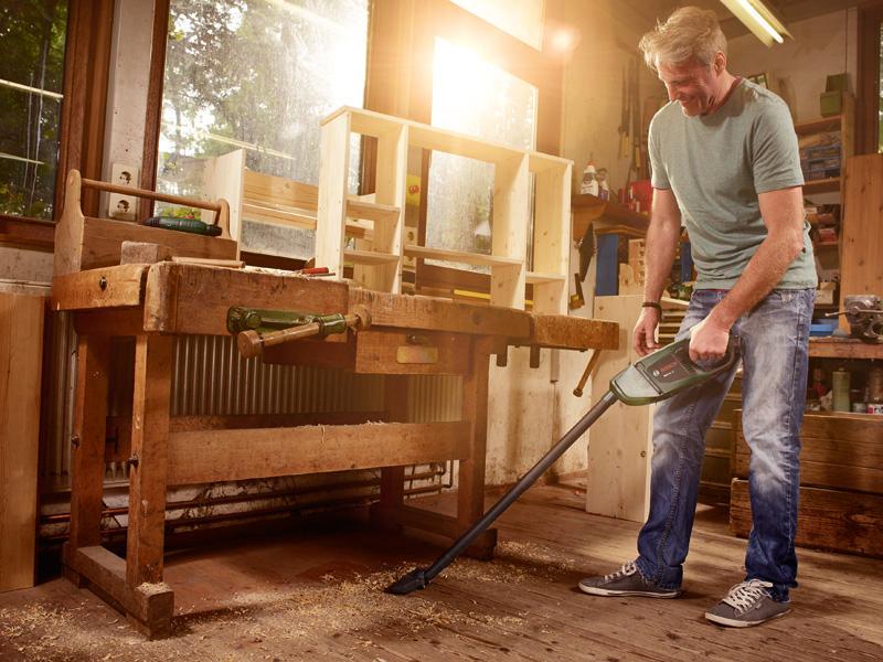 Bosch Akku-Handsauger EasyVac 12 Kit Grün Leistungsstarke Akku-Handstaubsauger für verschiedenste Anwendungen