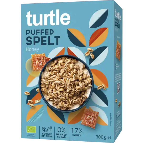 Bio Puffed Spelt Honey