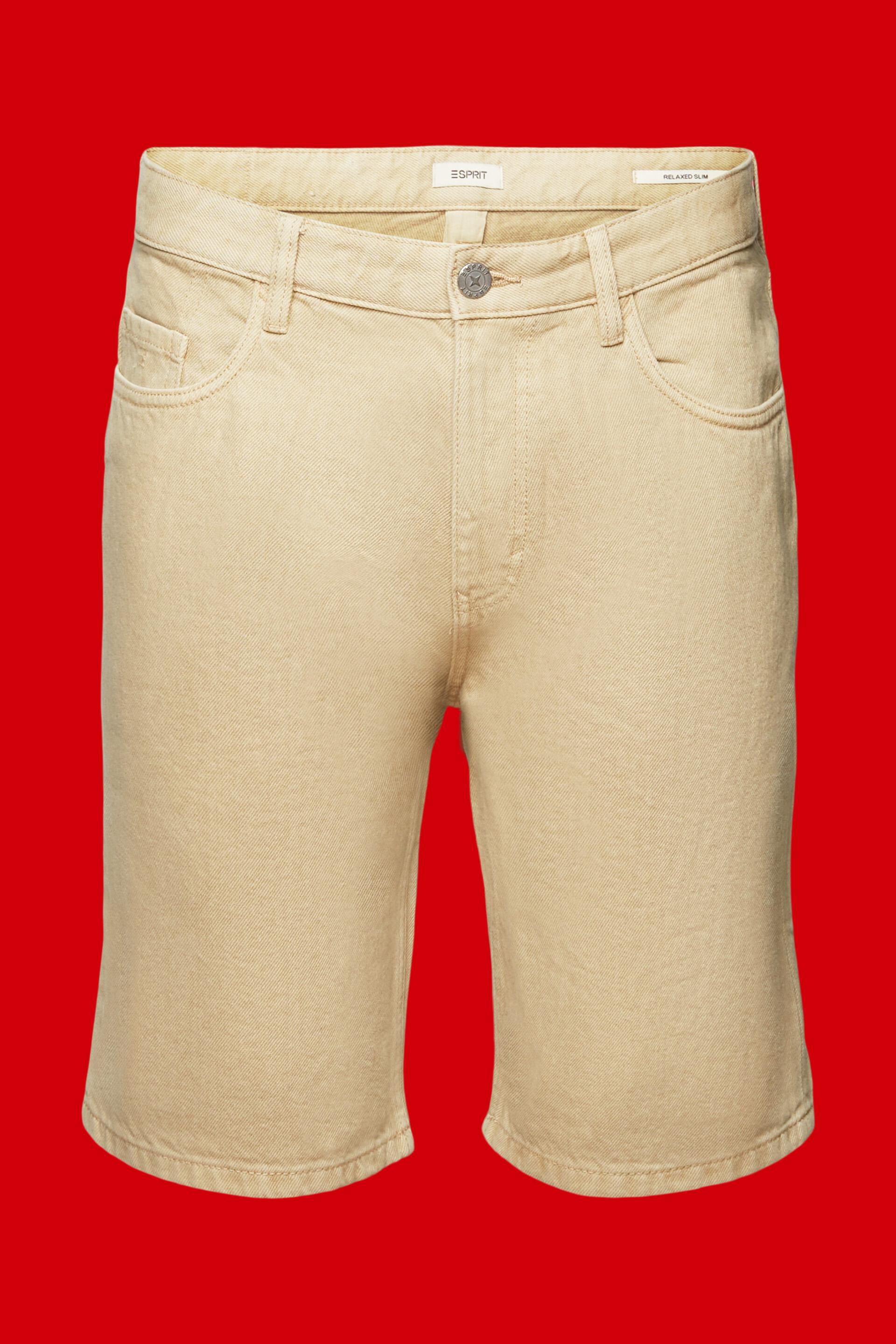 Short en denim coloré