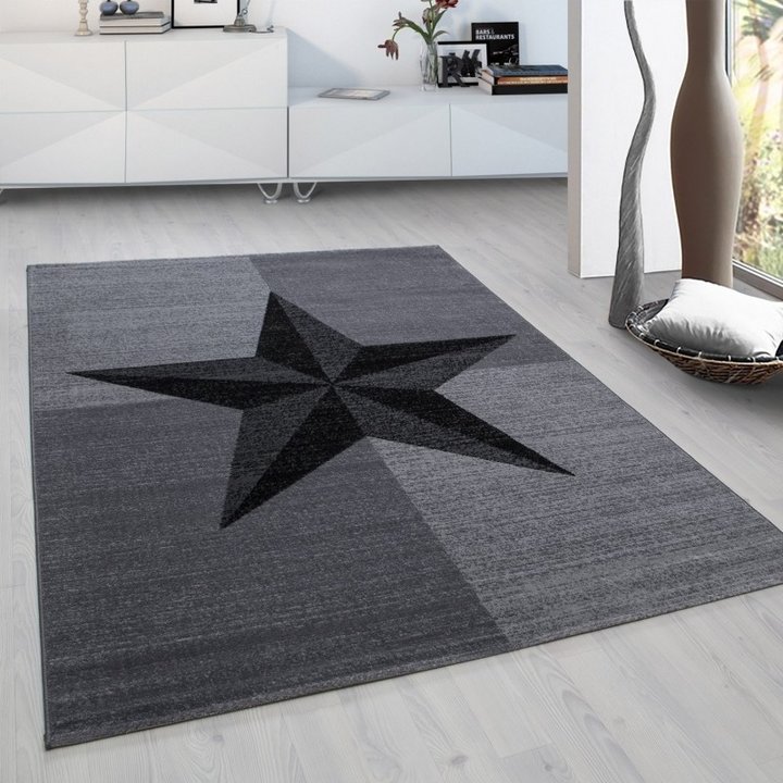 Modern  vloerkleed - Plus Grijs 8002 | Ruim assortiment