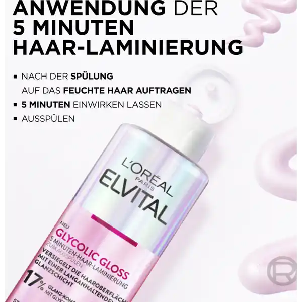 Glycolic Gloss 5 Minuten Haar-Laminierung
