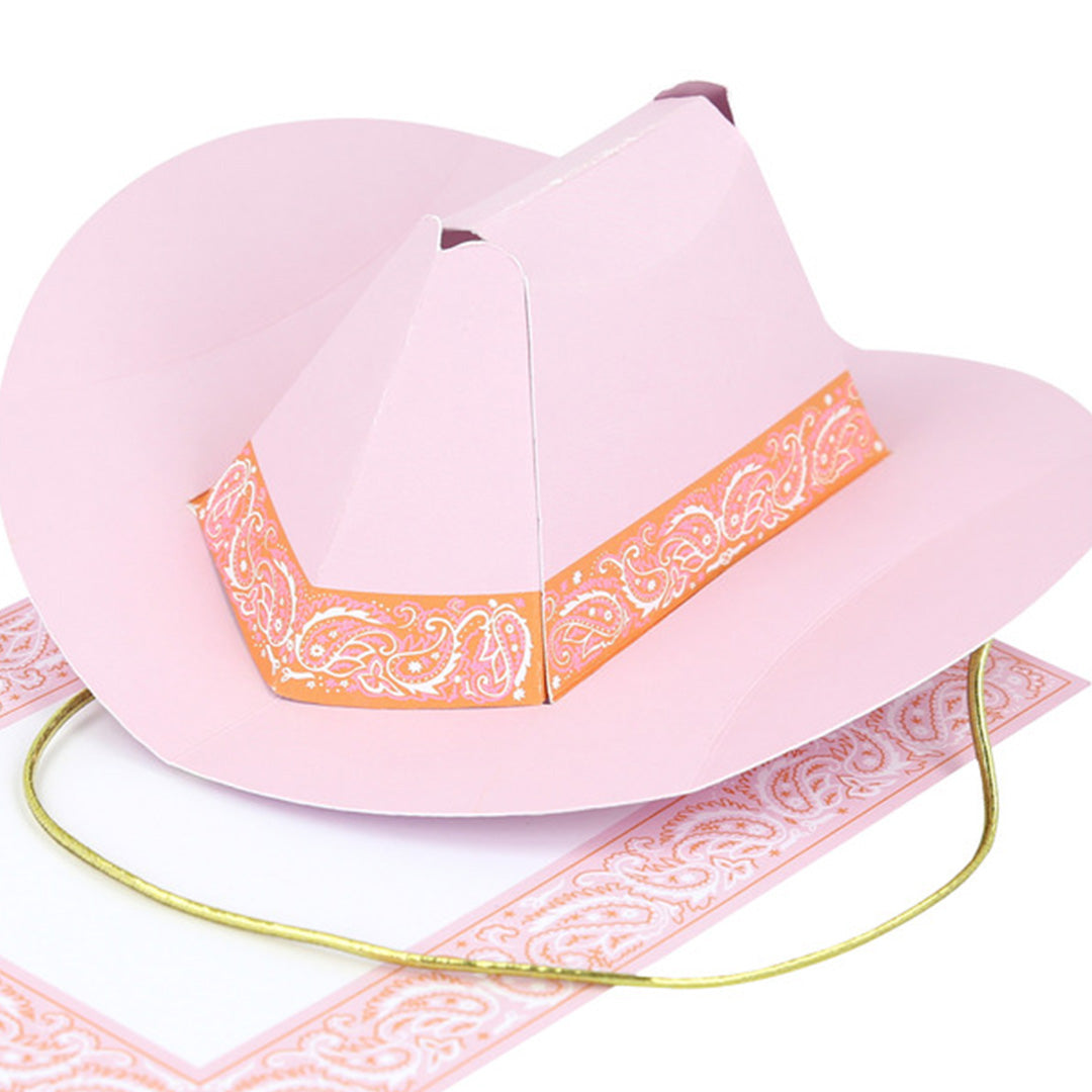 Meri meri verjaardagskaart pop-up western hat