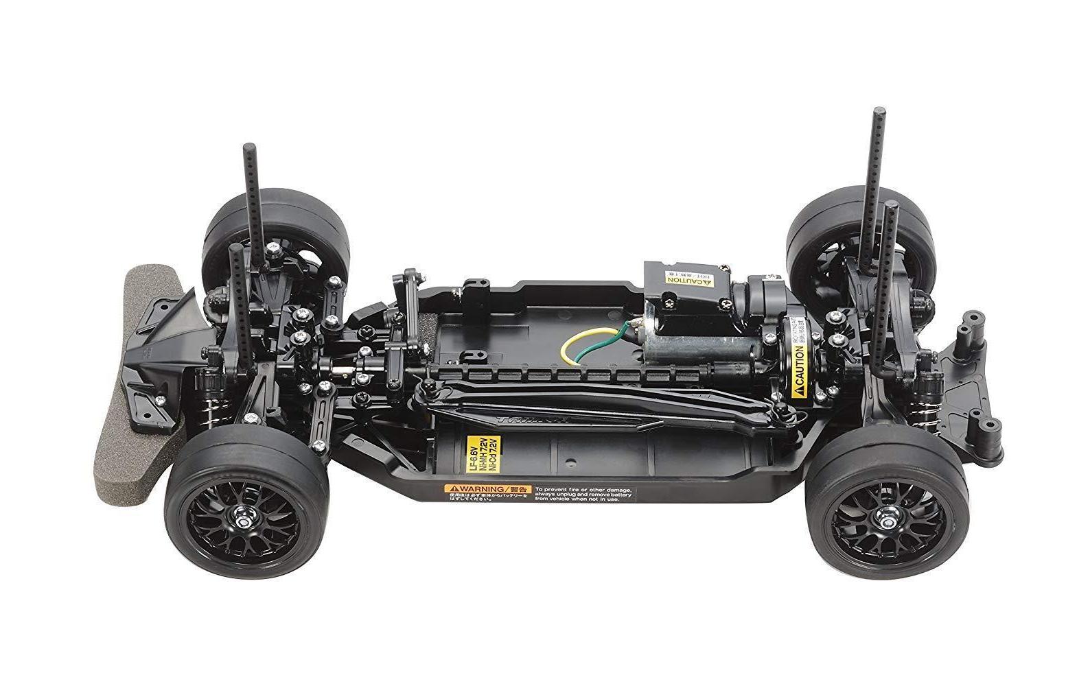 Rennwagen Ford Mustang GT4 TT-02 1:10, Bausatz mit ESC<br>Tourenwagen Bausatzmodell