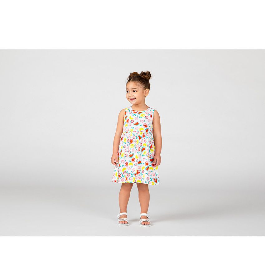 Lot de 3 robes en maille pour bébé fille - Multicolore