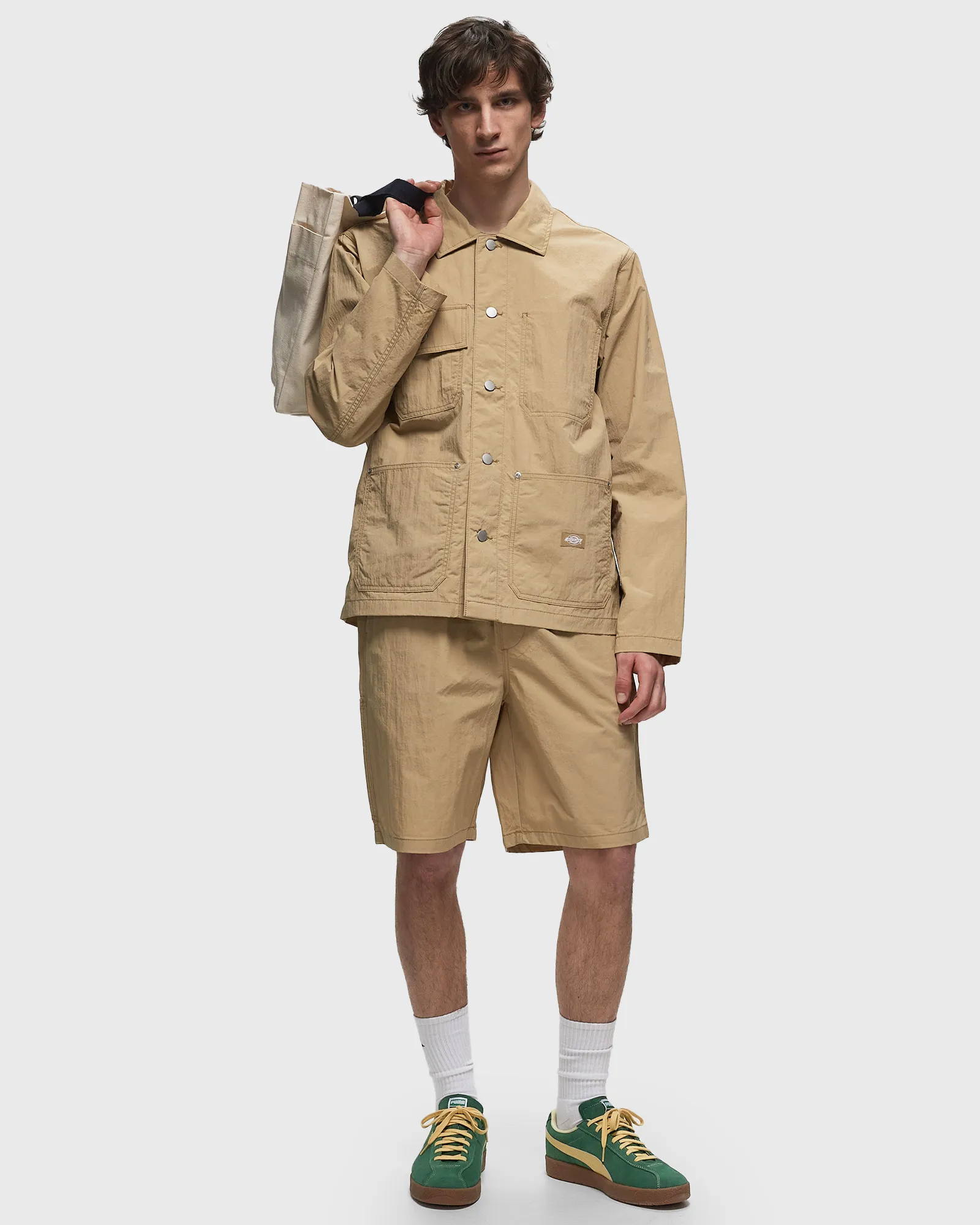 DICKIES TEXTURE NYLON WORK SHORT INCENSE