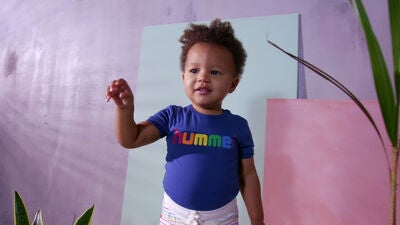 Hummel Rainbow Shorts, Whisper White