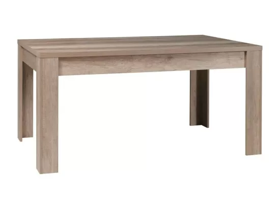 Table non extensible 160 cm - Collection FARRA - chêne clair