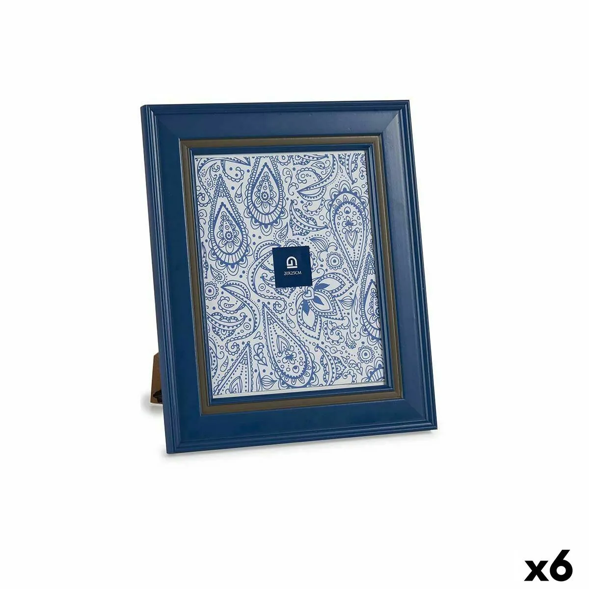 Gift Decor Cadre Bleu Verre
