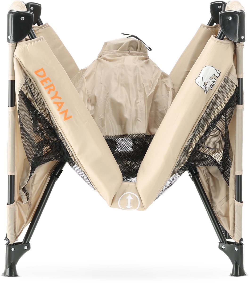 Deryan 120 x 60 cm campingbedje - Cream