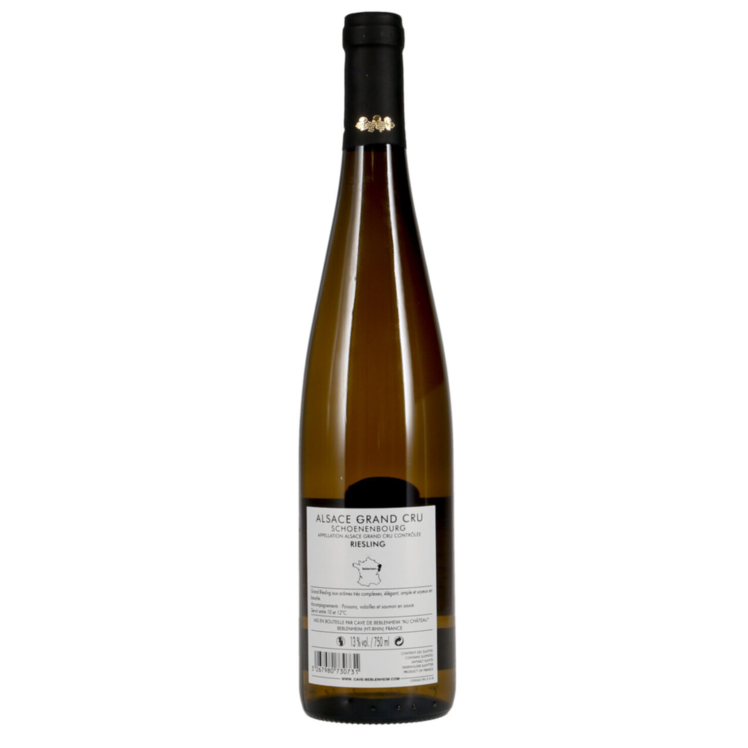 Alsace AOC Grand Cru Schoenenbourg Riesling Baron de Hoen -75cl