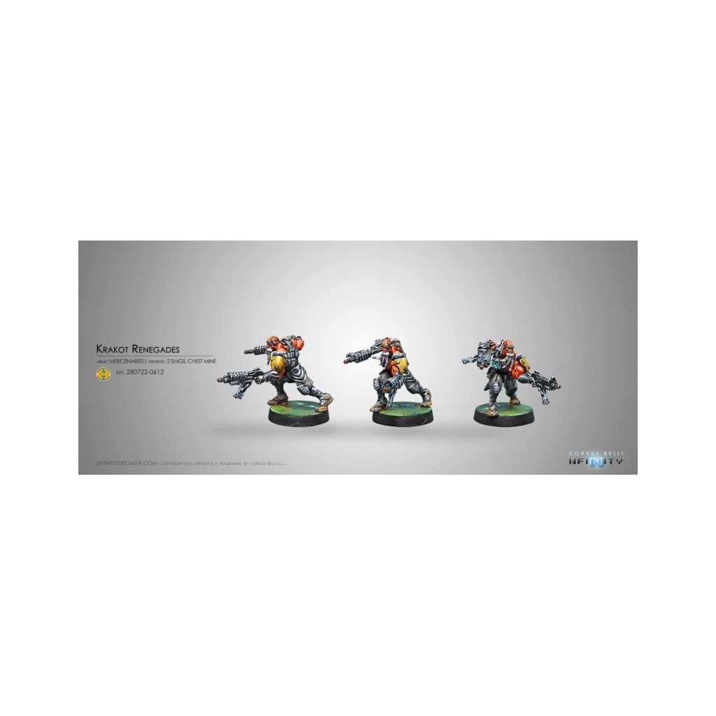 Infinity - Mercenaries - Krakot Renegades