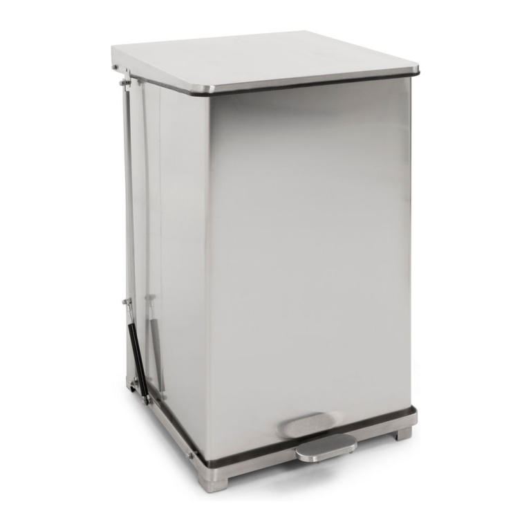 Industri\u00eble pedaalemmer 152 ltr RVS