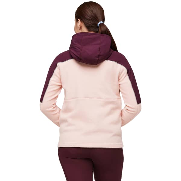 Veste polaire randonnée COTOPAXI ABRAZO HOODED FULL-ZIP FLEECE JKT W WINE/ROSEWOOD