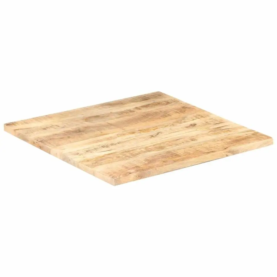 vidaXL - Tafelblad - Bruin - Hout - 80 x 80 cm 25-27 mm