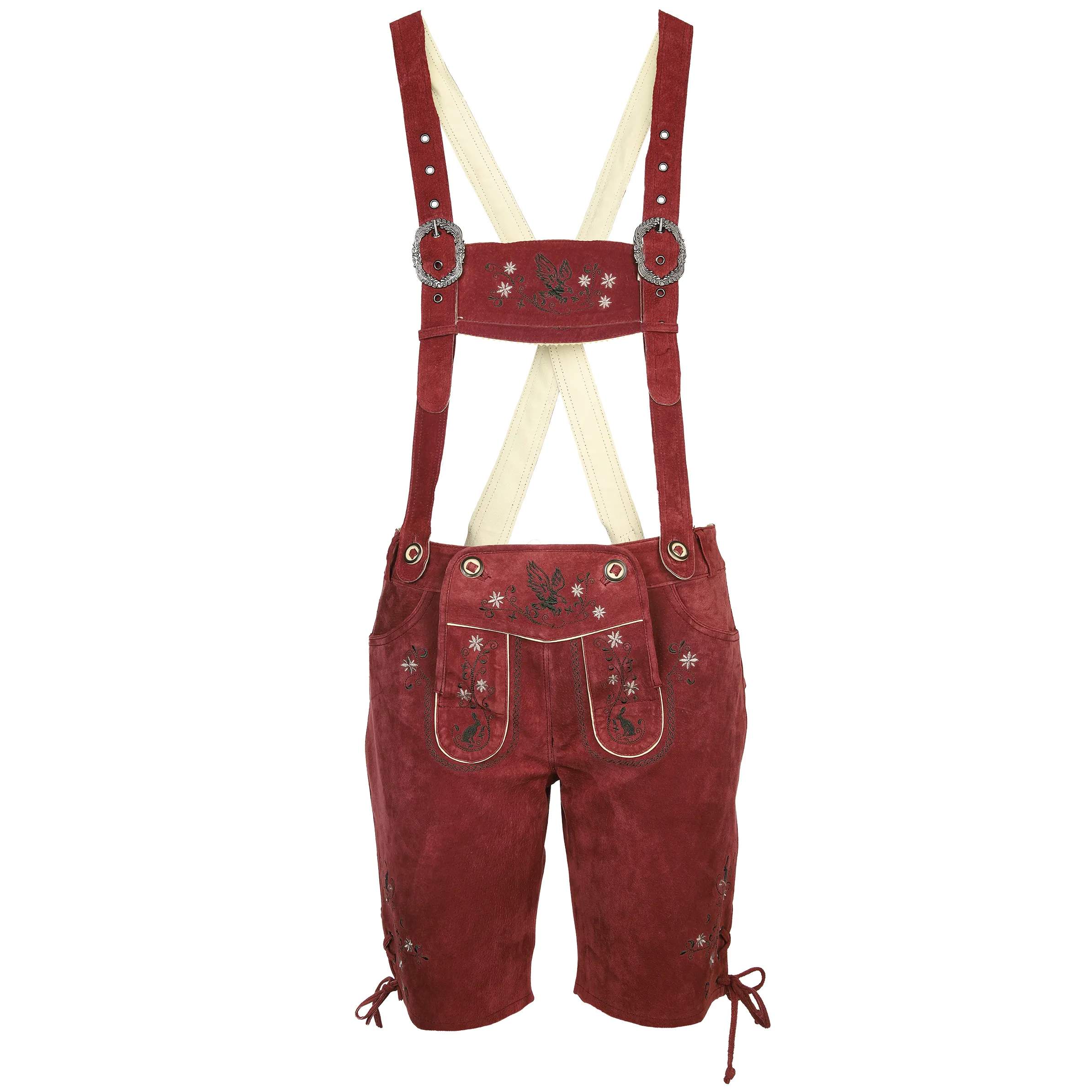 Damen Trachtenshorts mit Trägern
