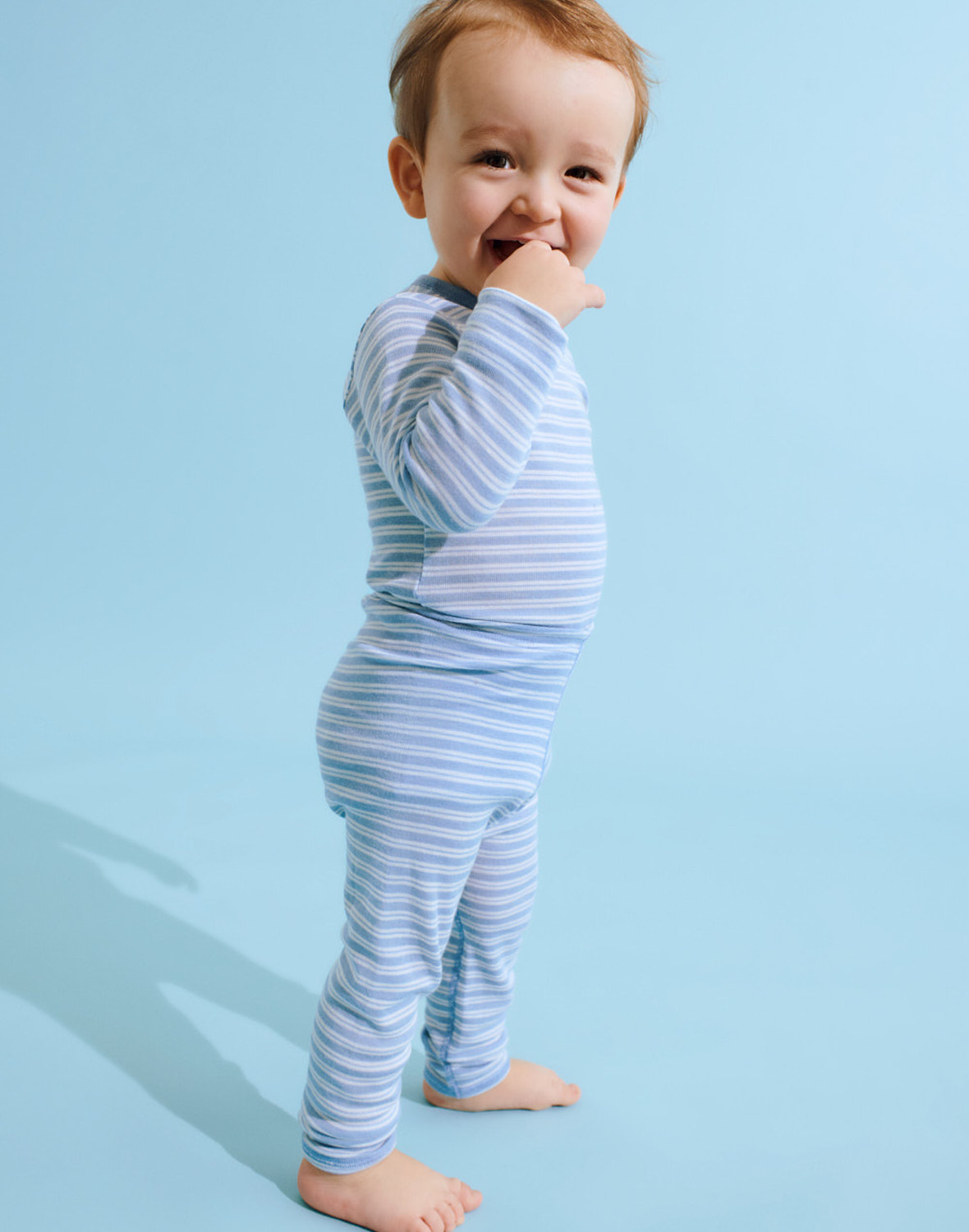 Legging van merinowol/zijde voor baby's