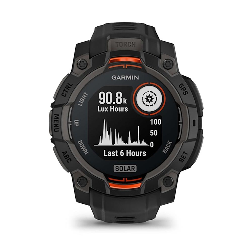 Garmin - Montre Instinct® 3 Solar - 45 mm Noir