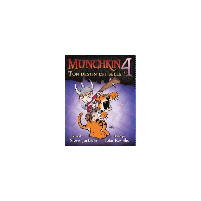 Munchkin 4 - Ton destin est sellé ! - nouvelle édition