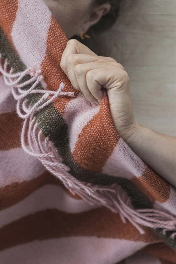 Mette Ditmer RETRO throw Rust