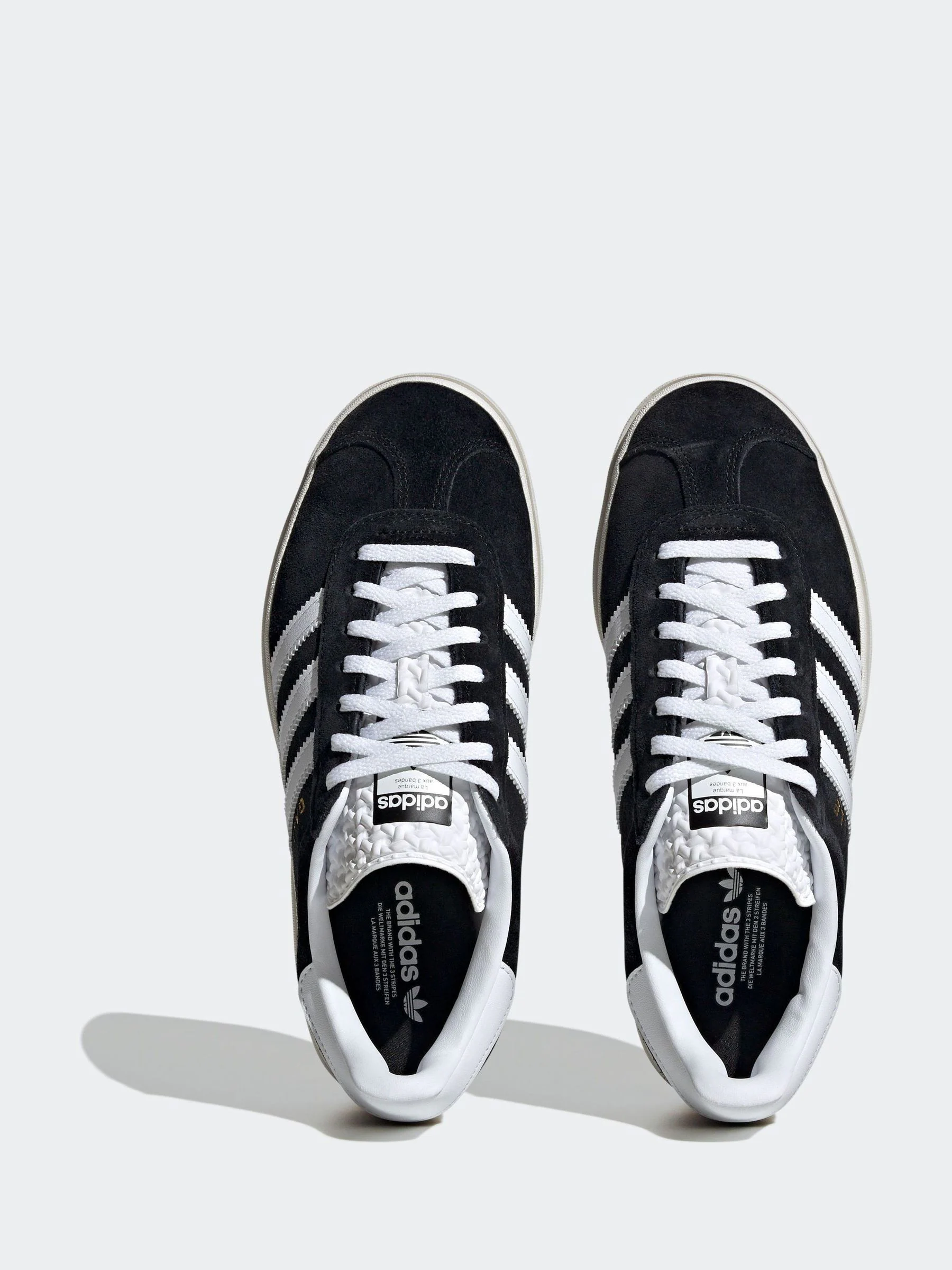 Donkerzwart - adidas Originals Gazelle Bold W Trainers