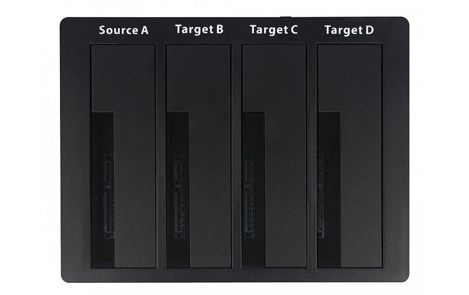 Docking- und Klonstation 64063 für 4x SATA HDD / SSD<br>Dockingstation für vier 2,5