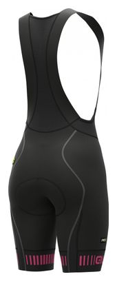 Cuissard Femme Alé Srada Noir/Rose Fluo