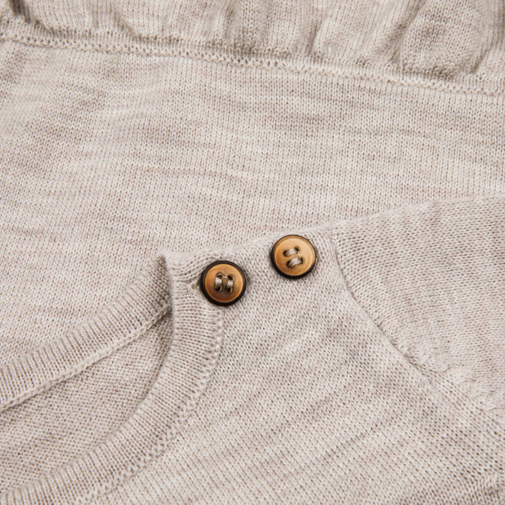 Køb Lillelam Light Beige Romperkjole Baby Natur | Luksusbaby