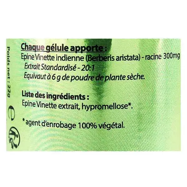 Vit'all+ Extrato Padronizado de Super Berberina 300mg - 60 cápsulas vegetais