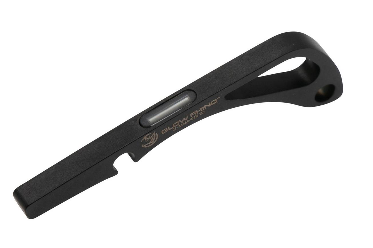 Flytanium Benchmade Bugout 535, 1196BW Black Titanium, White Tritium Backspacer