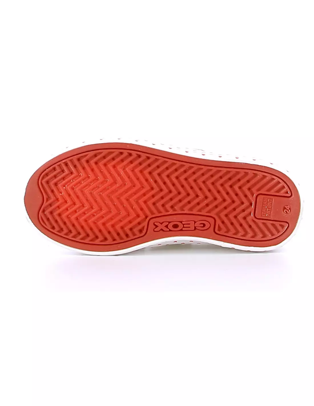 GEOX CIAK - Baskets WHITE/RED